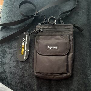 Supreme Black Belt Bag